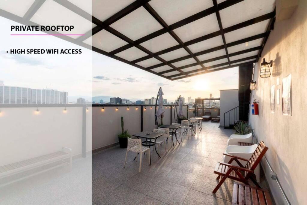 2ph Large 2brm 3 Bath Ac Private Terrace Mexico City